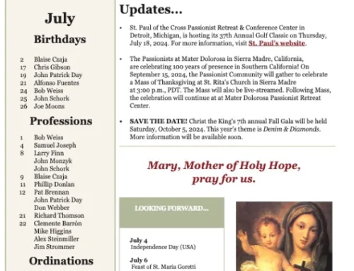 HOLY CROSS PROVINCE NEWS July 2024
