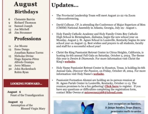 HOLY CROSS PROVINCE NEWS August 2024